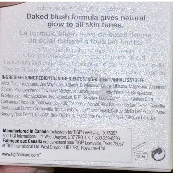 TIGI Cosmetics Glow Blush- Haute -NEW IN BOX Lot of 2 - Picture 12 of 16